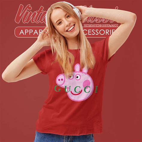 gucci collar shirt replica|peppa pig gucci shirt real.